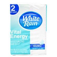 White Rain Moisturizing Twin Bar Soap 115g
