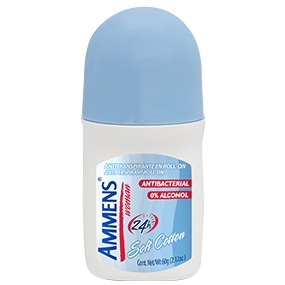 Ammens Roll On Antiperspirant Soft Cotton 50g