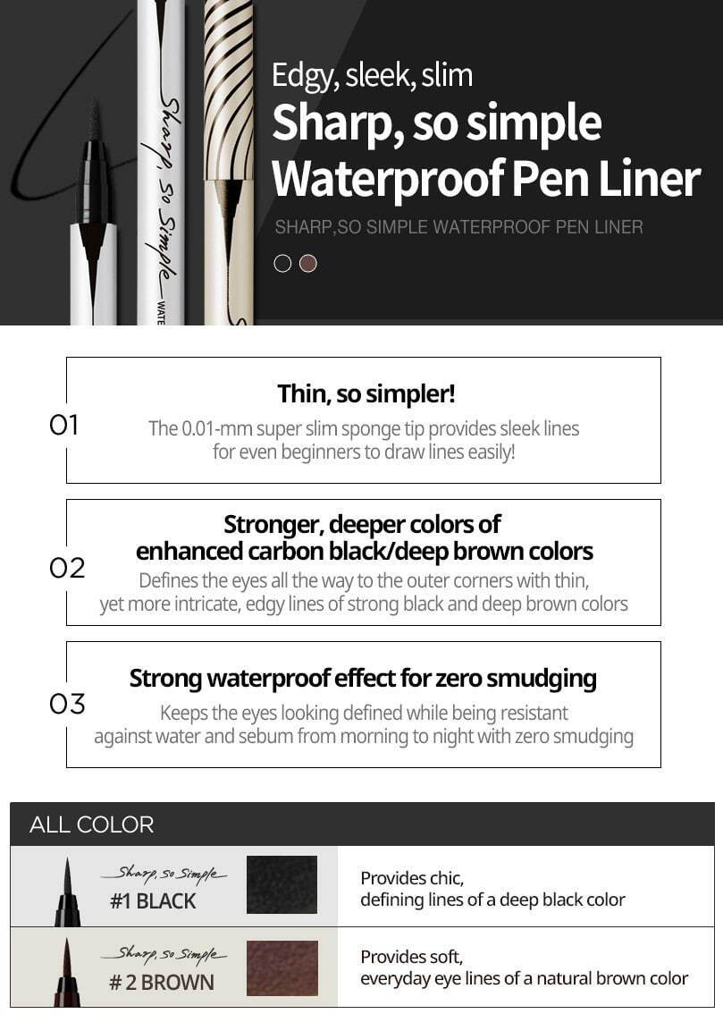 CLIO Sharp So Simple Pen Liner