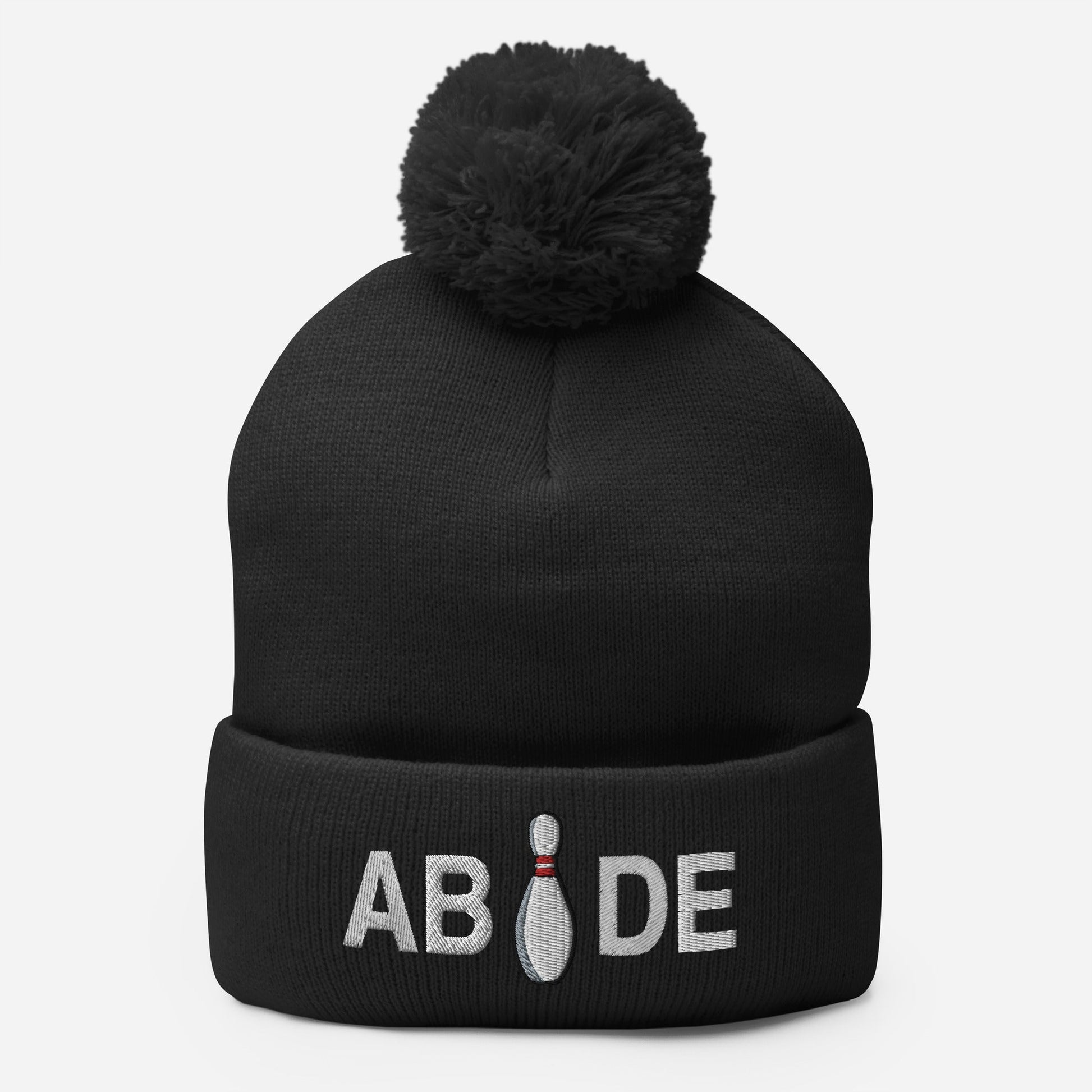 Abide Bowling Pin | Lebowski Pom-Pom Beanie