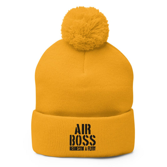 Air Boss Requesting a Flyby | Top Gun Pom-Pom Beanie