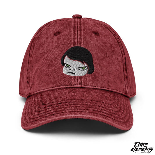 Anime Evil Girl - Pop Surreal | Art Freak Dad Hat
