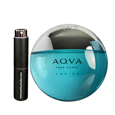 Travel Spray 0.27 oz Aqua Marine For Men By Bvlgari