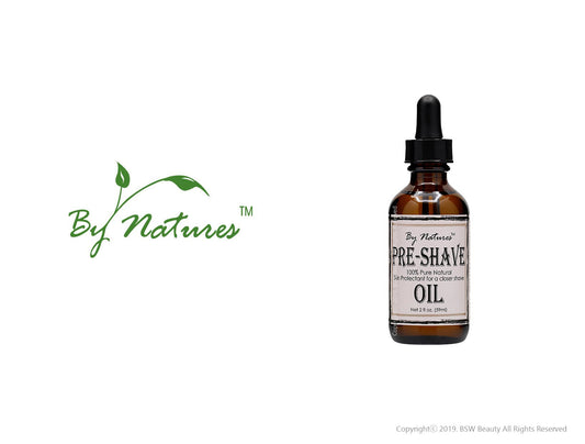 BY NATURES PRE-SHAVE OIL 2oz