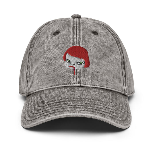 Bloody Anime Evil Girl - Pop Surreal | Art Freak Dad Hat