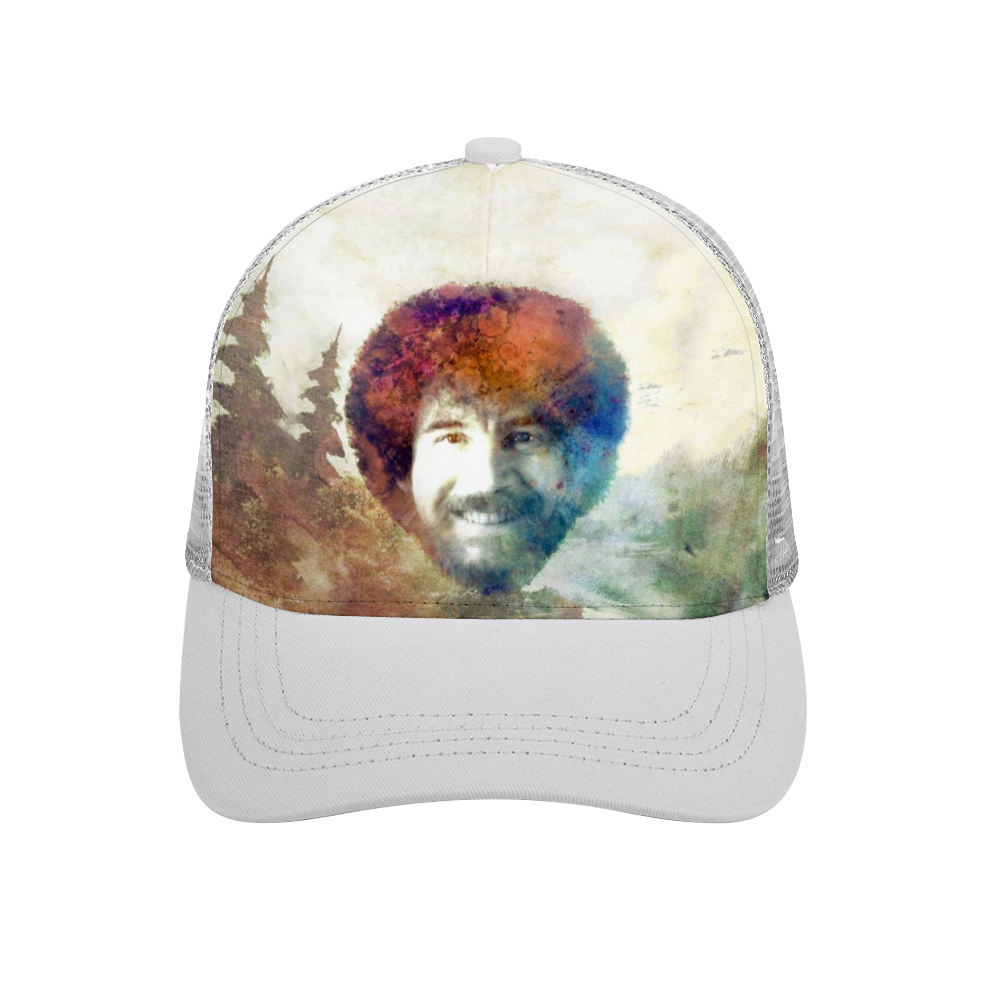 Bob Ross Tribute Art | Trucker Hat