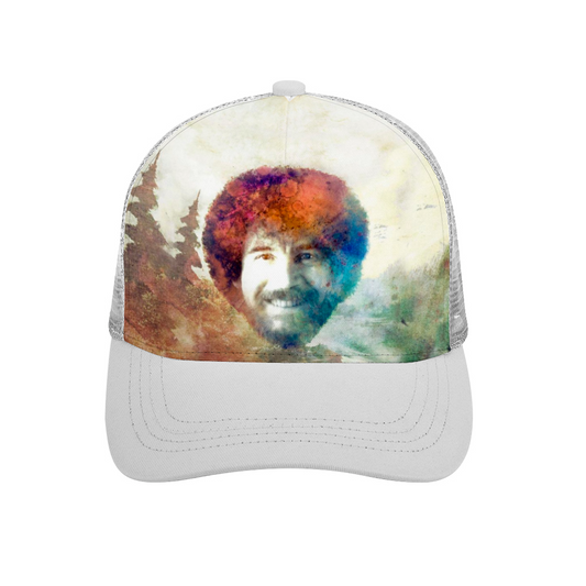 Bob Ross Tribute Art | Trucker Hat