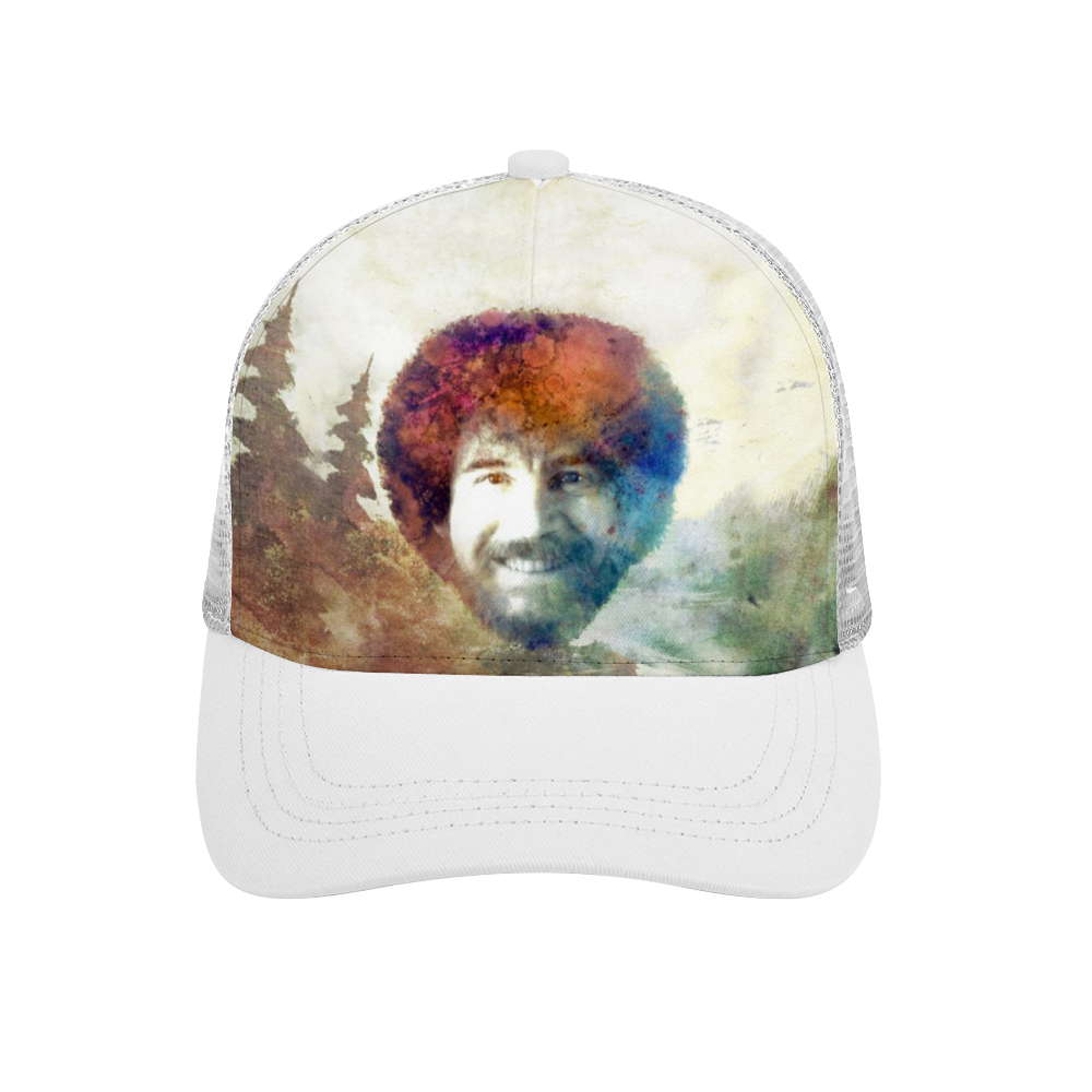Bob Ross Tribute Art | Trucker Hat