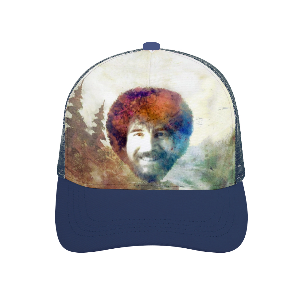 Bob Ross Tribute Art | Trucker Hat