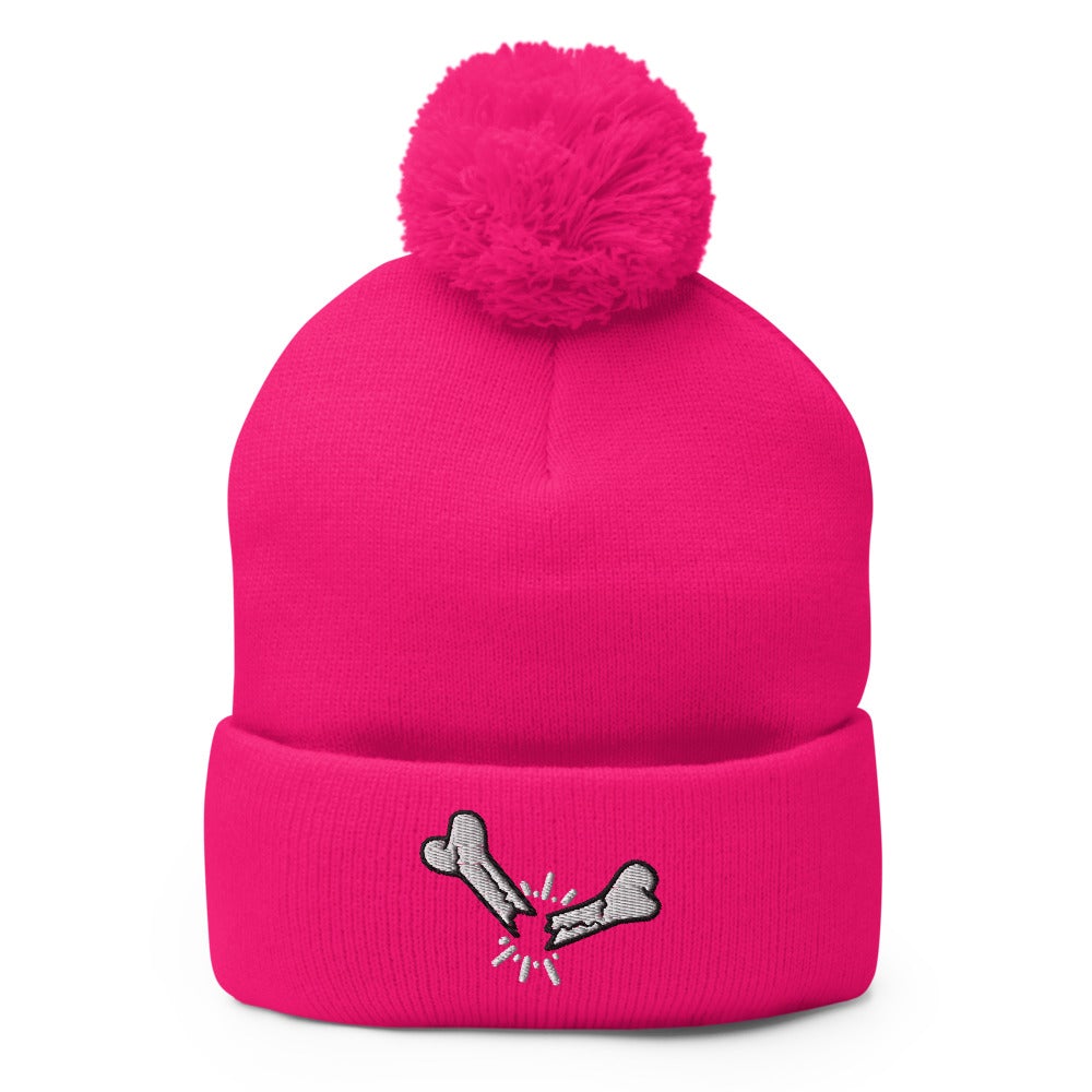 Bone Breaker | Funky Badass Pom-Pom Beanie