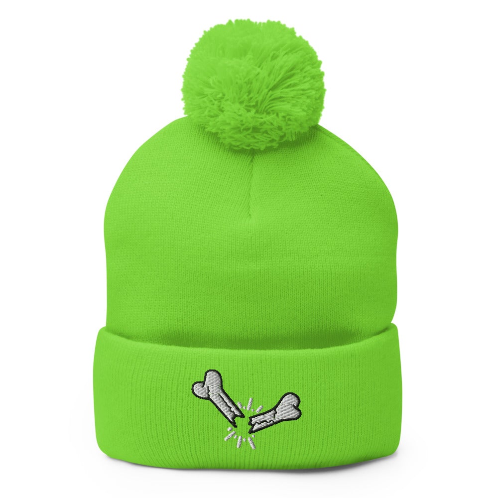Bone Breaker | Funky Badass Pom-Pom Beanie