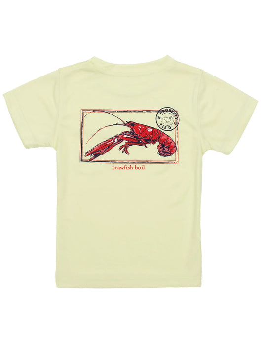 Boys Performance SS Tee, Crawfish Season