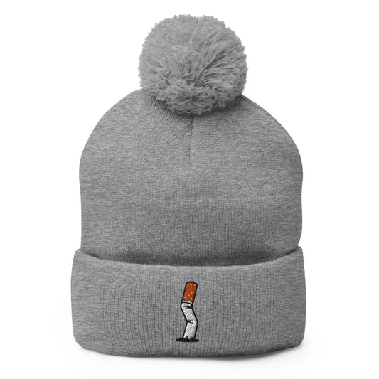 Cigarette Butt | Funky Hipster Pom-Pom Beanie