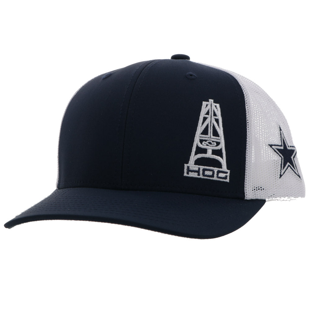 "Dallas Cowboys"  HOG Hat Navy/White w/Cowboys Logo