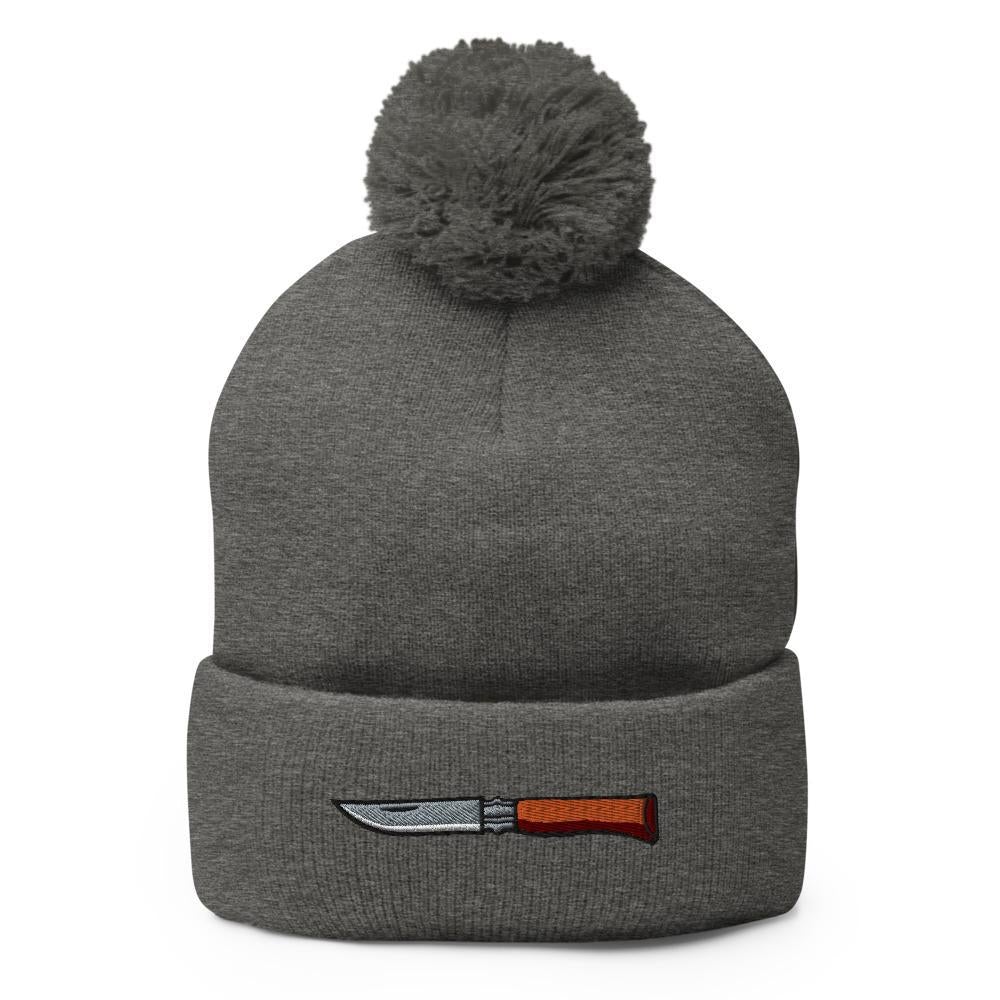  French folding Knife - Boy's Toy | Handyman Hipster Pom-Pom Beanie