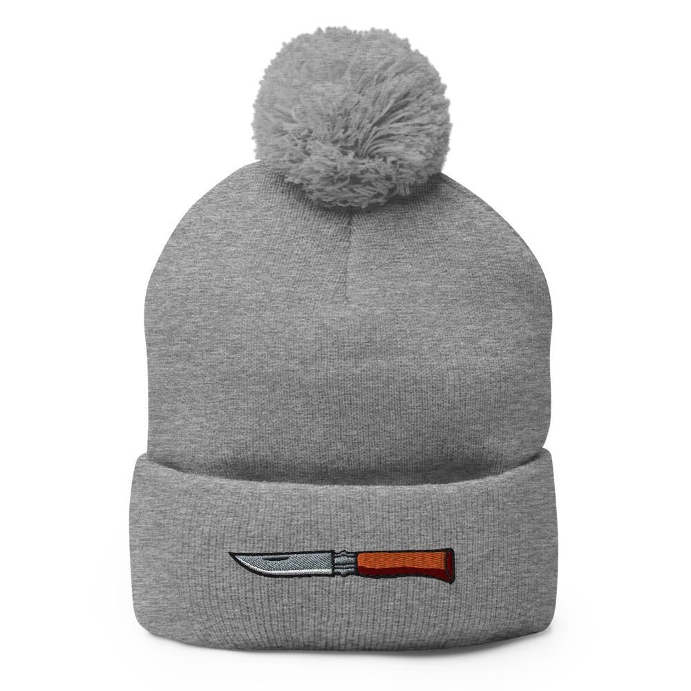  French folding Knife - Boy's Toy | Handyman Hipster Pom-Pom Beanie