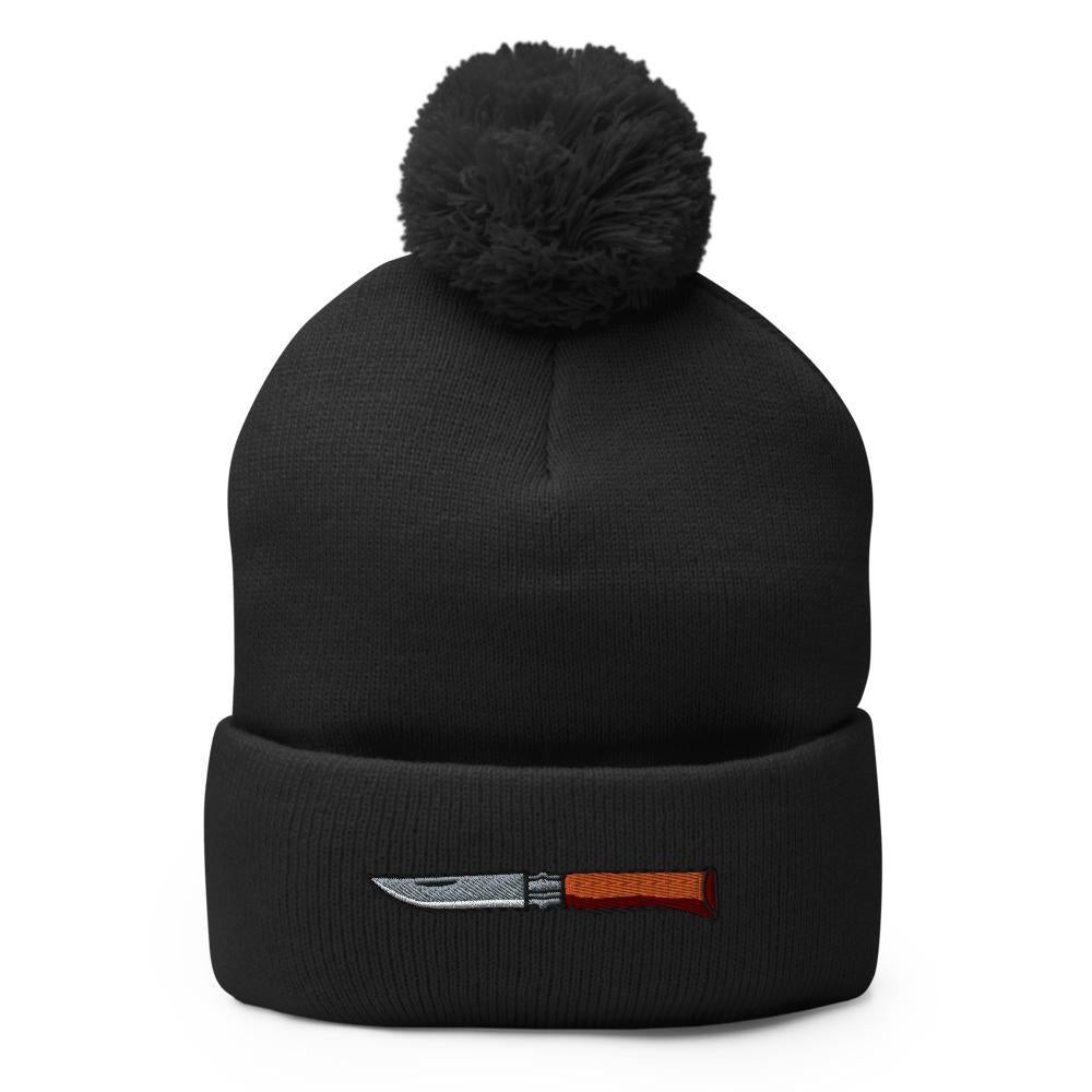  French folding Knife - Boy's Toy | Handyman Hipster Pom-Pom Beanie