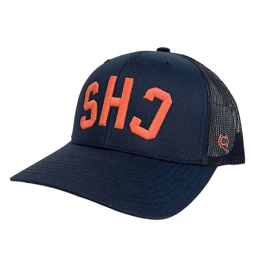 CHS Upside Down Trucker in Navy