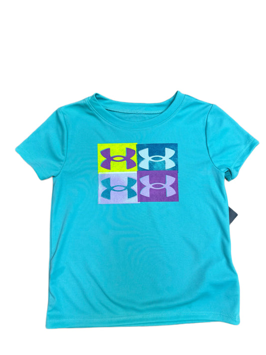 UA Quadrant Logo SS, Radial Turquoise