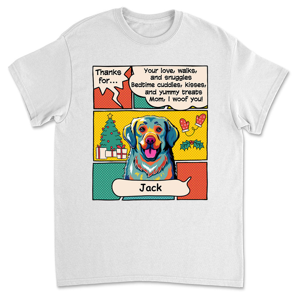 Thanks For Yummy Treats - Personalized Custom Unisex T-shirt