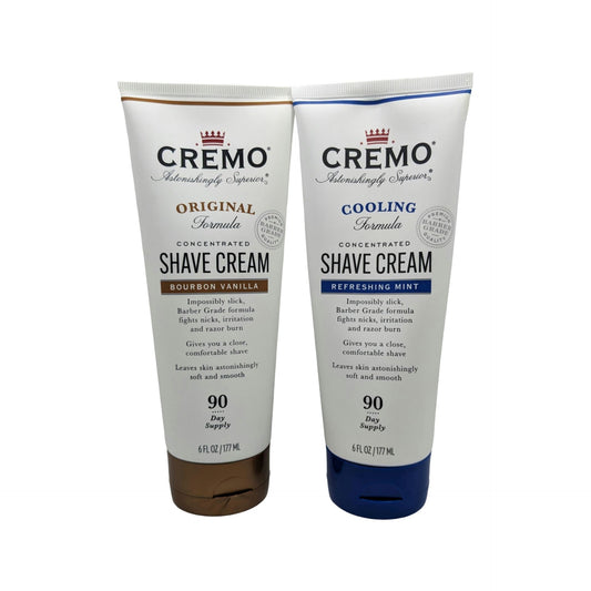 Bourbon Vanilla and Refreshing Mint Shave Cream - by Cremo (Pre-Owned)