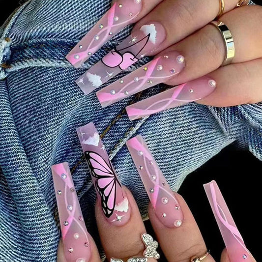 24pcs False Nails