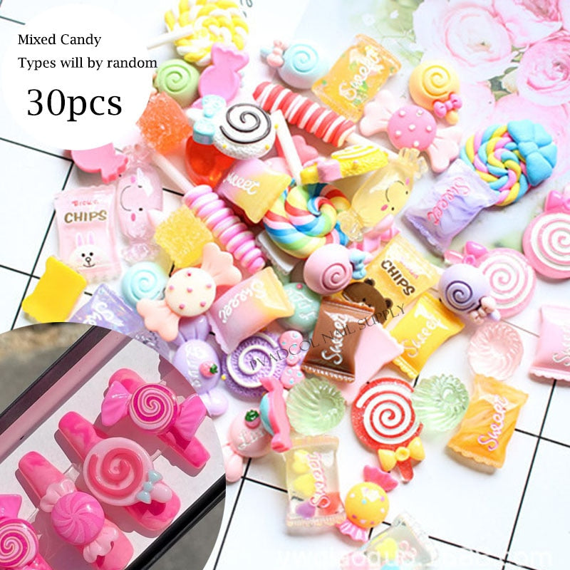3D Kawaii Pink Cat False Nails