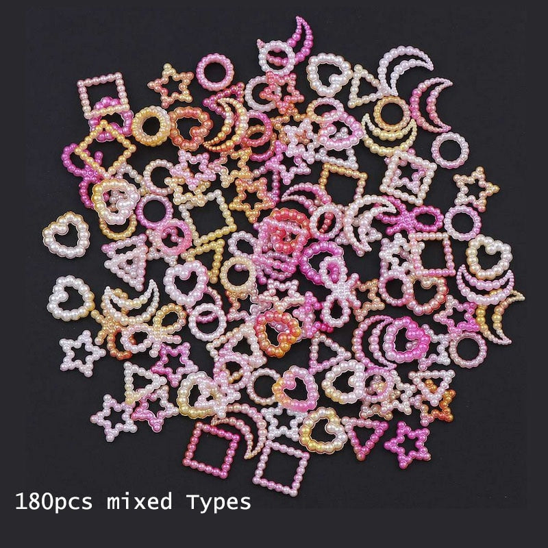 3D Kawaii Pink Cat False Nails