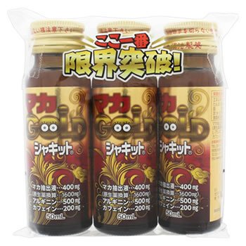 Sakamoto Kanpo Maca Gold Shakit 50Ml X3 - Japan Pharmaceuticals