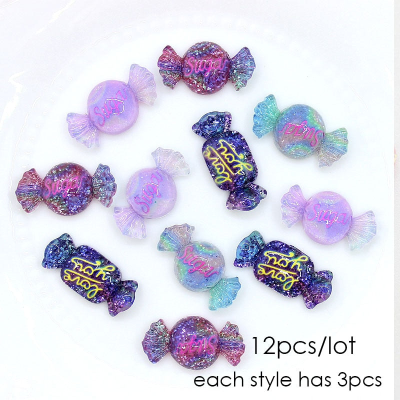 3D Kawaii Pink Cat False Nails