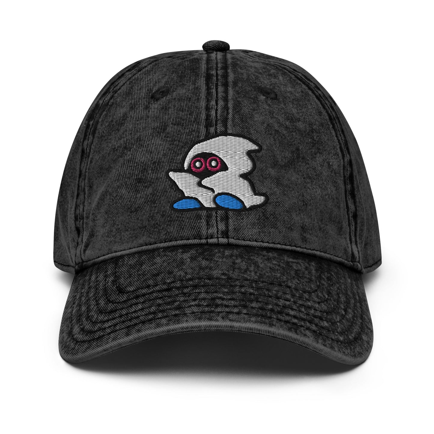 Stoner Ghost | Retro Gamer Acid Wash Dad Hat