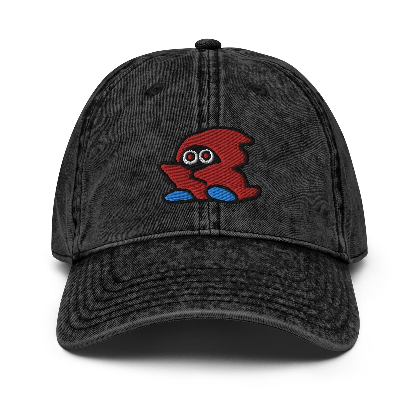 Stoner Ghost | Retro Gamer Acid Wash Dad Hat