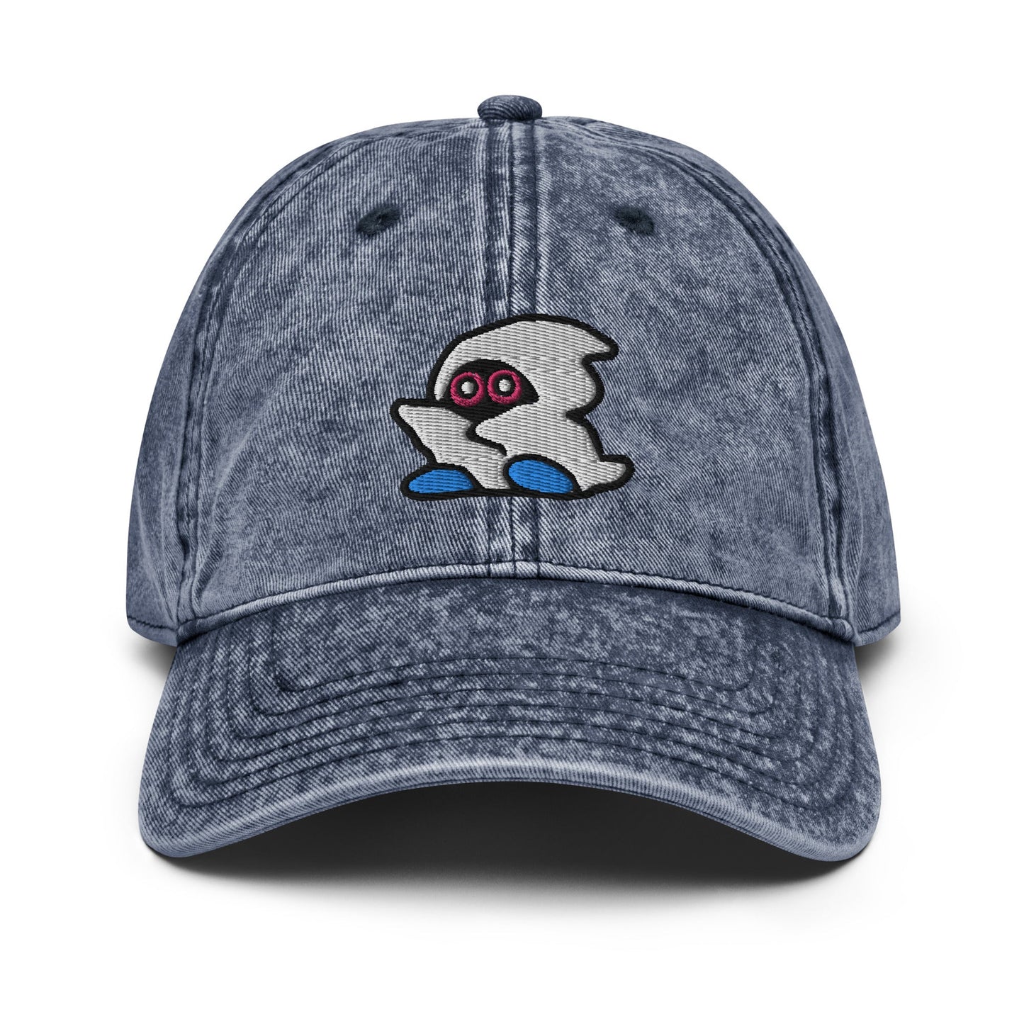 Stoner Ghost | Retro Gamer Acid Wash Dad Hat
