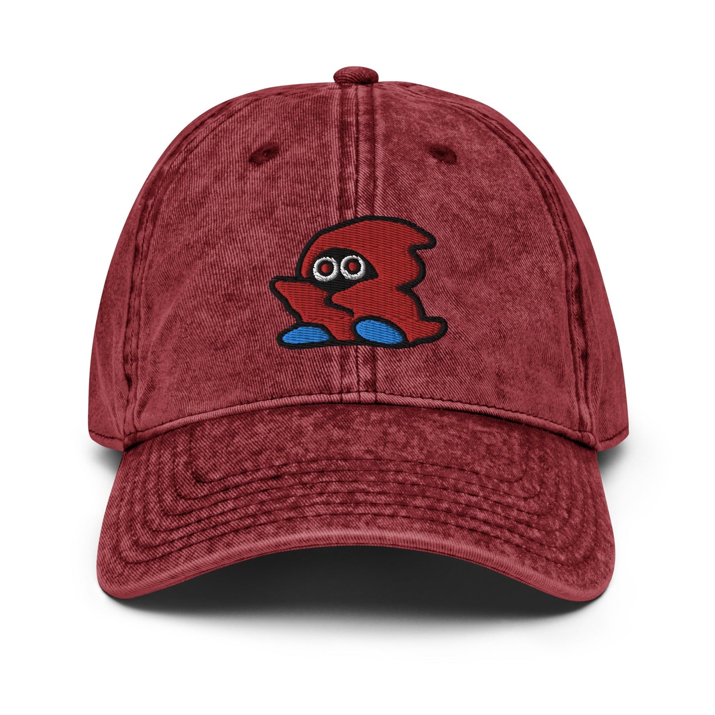 Stoner Ghost | Retro Gamer Acid Wash Dad Hat