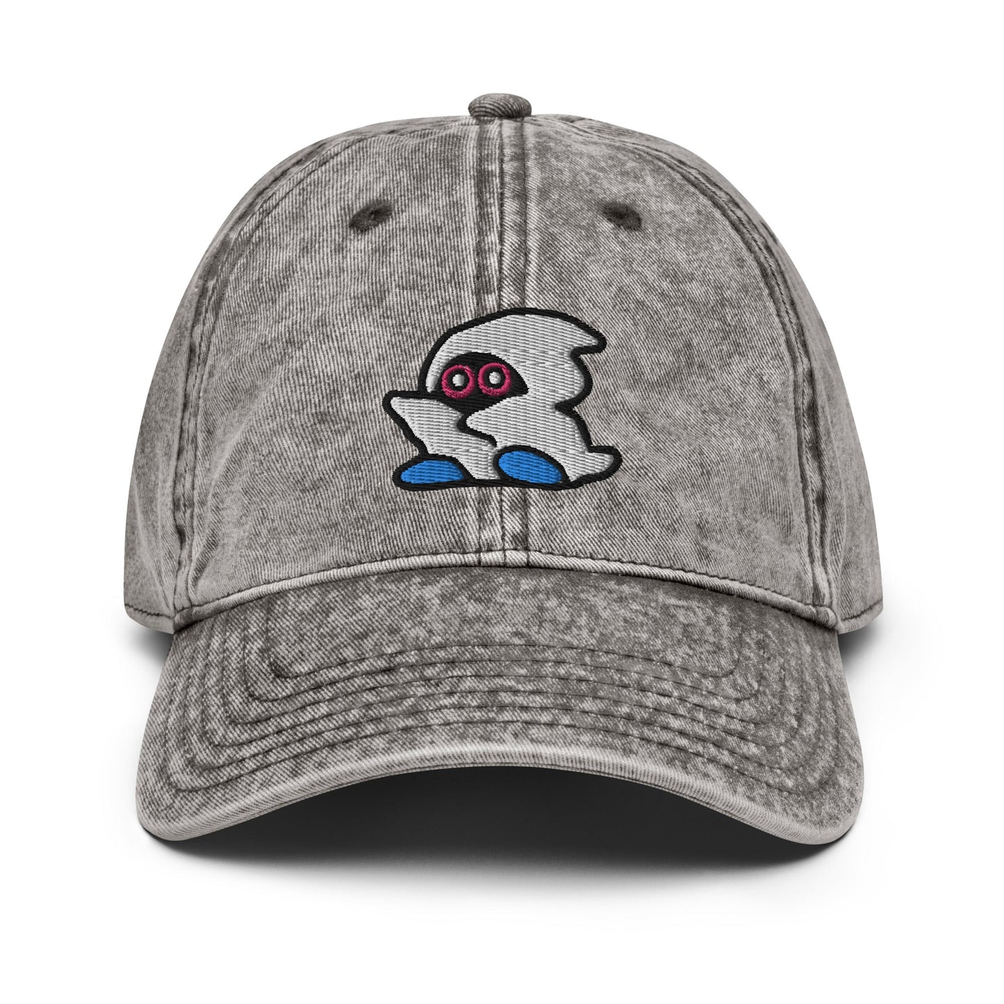 Stoner Ghost | Retro Gamer Acid Wash Dad Hat