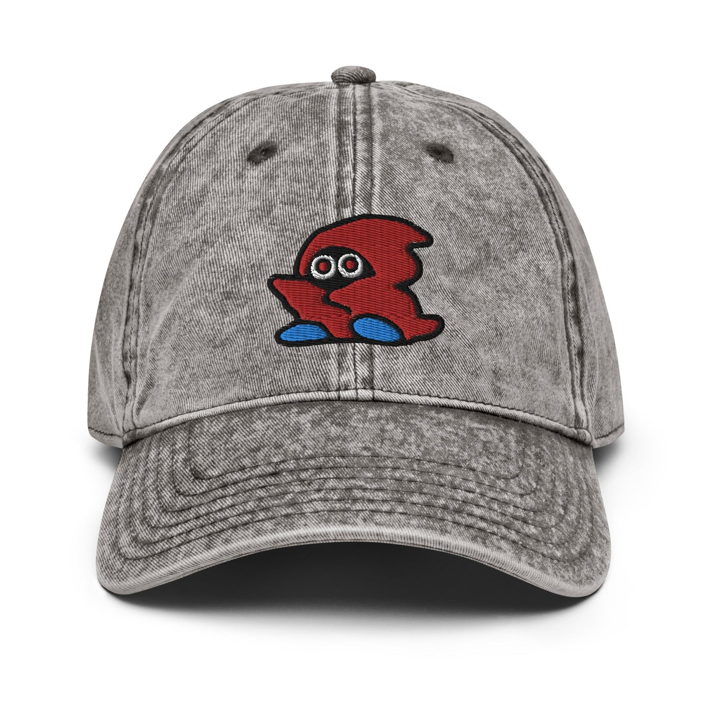 Stoner Ghost | Retro Gamer Acid Wash Dad Hat