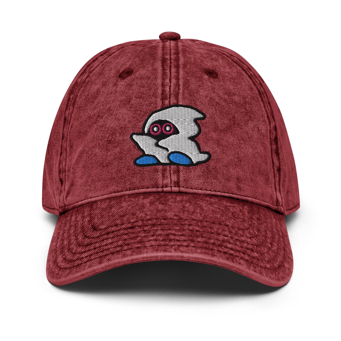 Stoner Ghost | Retro Gamer Acid Wash Dad Hat