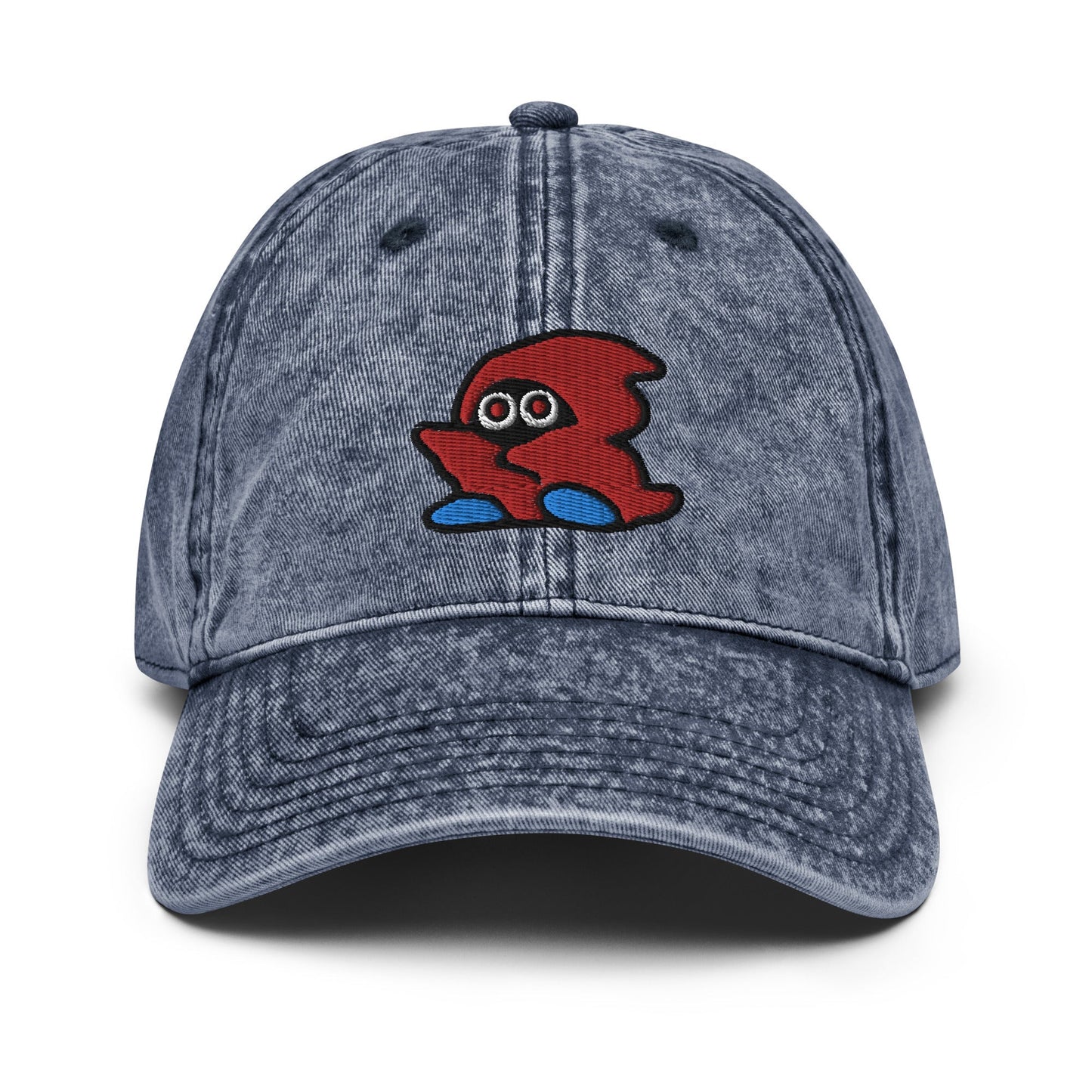 Stoner Ghost | Retro Gamer Acid Wash Dad Hat
