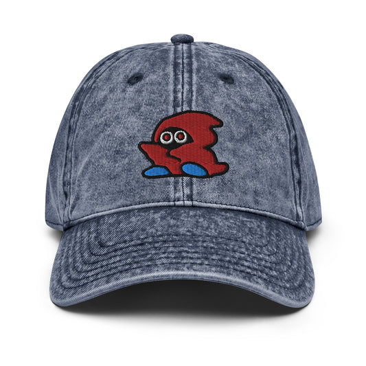 Stoner Ghost | Retro Gamer Acid Wash Dad Hat