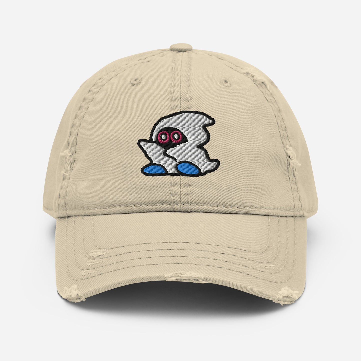 Stoner Ghost | Retro Gamer Distressed Dad Hat
