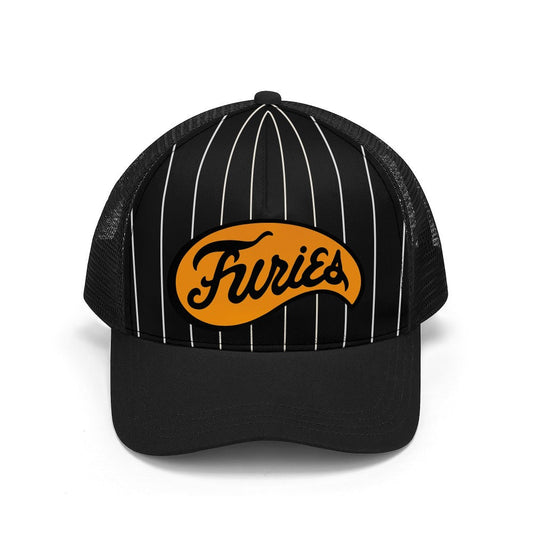 The Furies Baseball Cap (Black) | The Warriors Gang Trucker-Mesh Hat