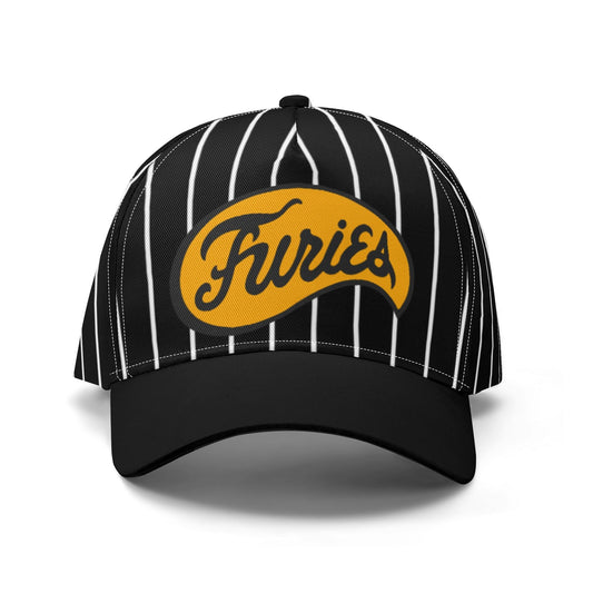 The Furies Baseball Hat - Iconic Gang in The Warriors Movie 1979 | Black