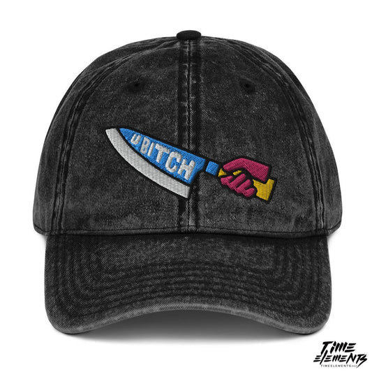 U BITCH | Badass Fashionable Acid wash Dad Hat