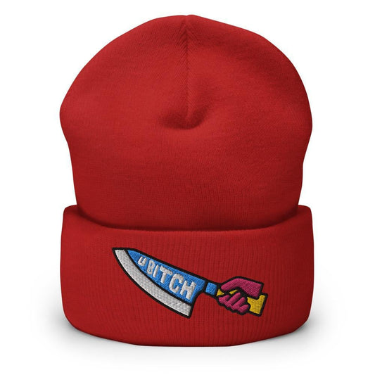 U BITCH | Badass Fashionable Cuffed Beanie