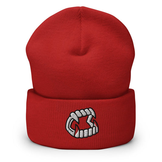Vampire Fangs | Horror Freak Cuffed Beanie
