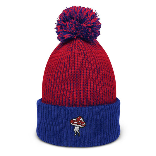Walking 'Shroom | Psychonaut Pom-Pom Beanie