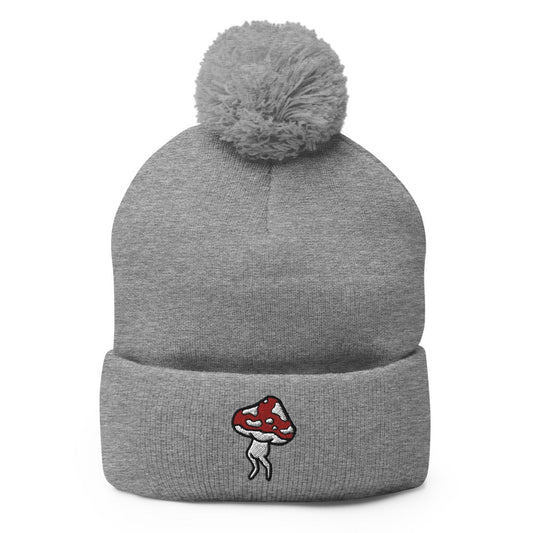 Walking 'Shroom | Psychonaut Pom-Pom Beanie