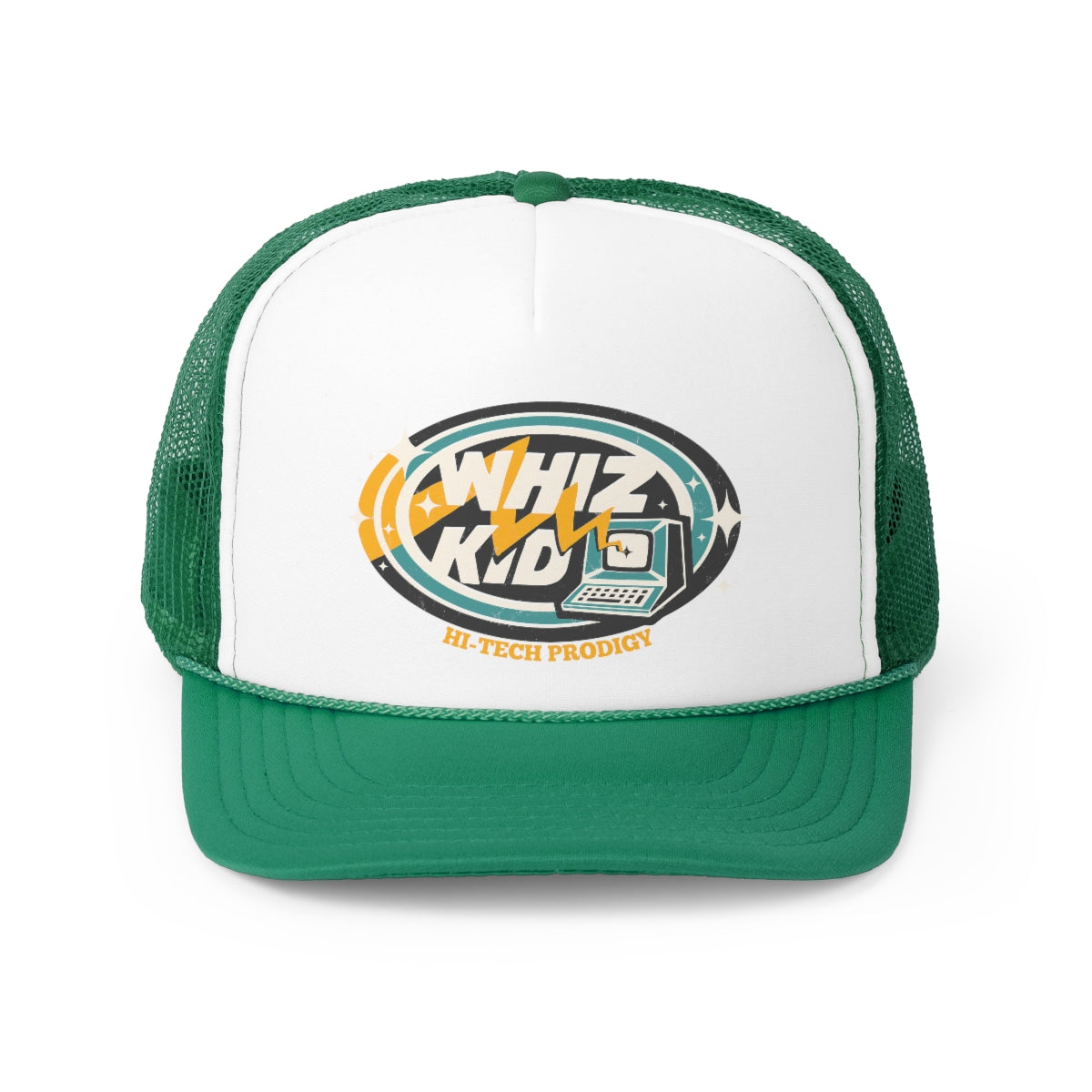 Whiz Kid Hi-tech Prodigy | Retro Geek Trucker Hat