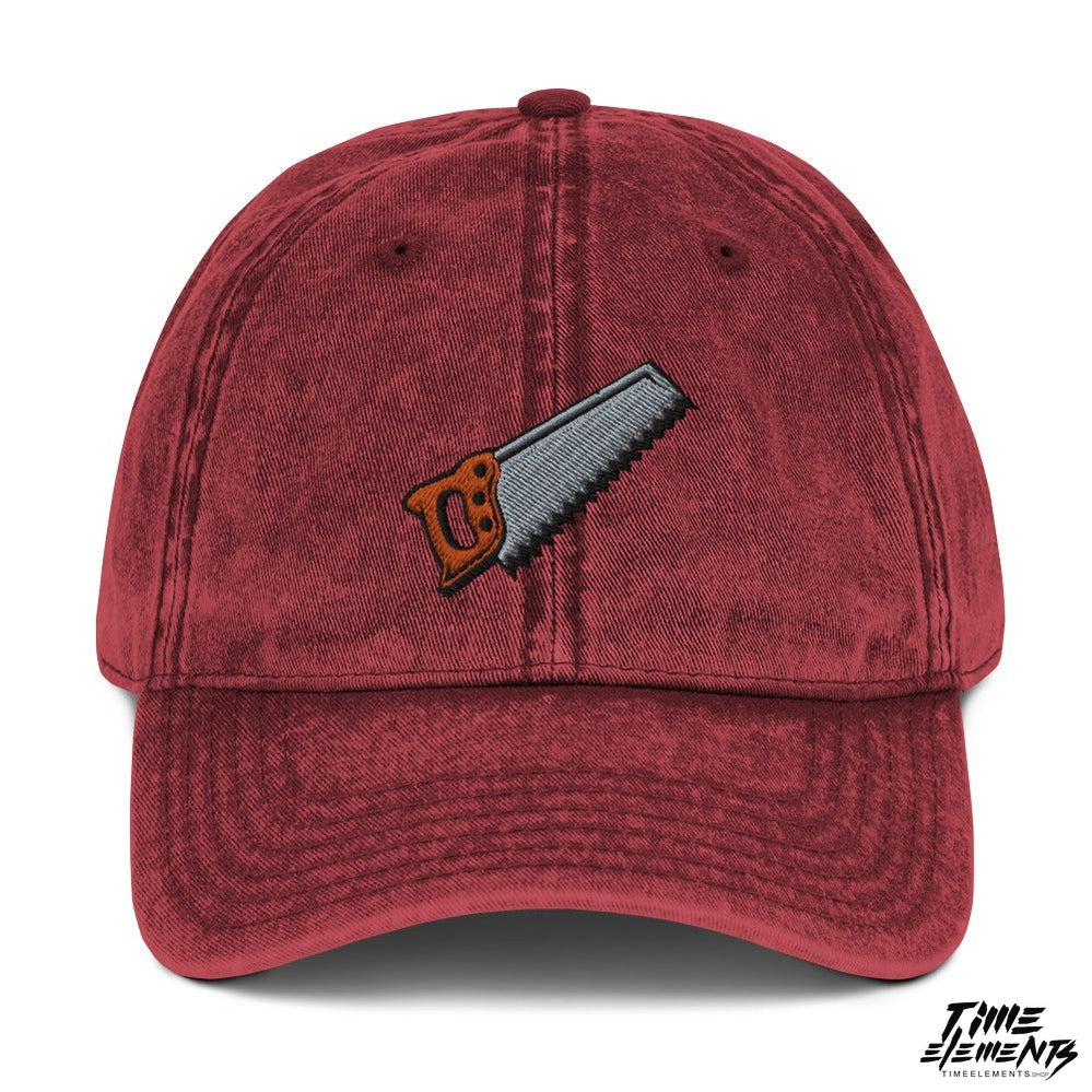 Wood Saw | Funky Hipster - Handyman Dad Hat