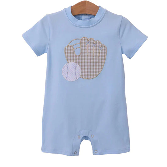 Baseball Knit Romper